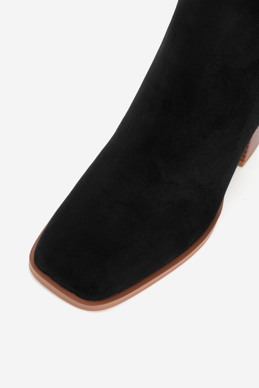 NINE WEST - Botki na słupku - 5905588943211