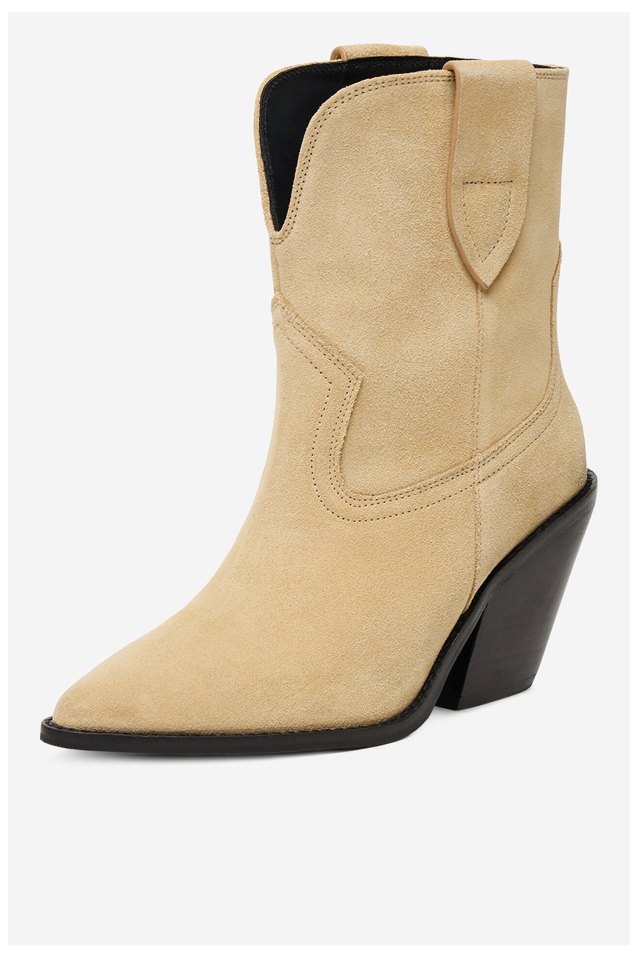 Botki Badura EO-BRAYLE-121881 Beżowy