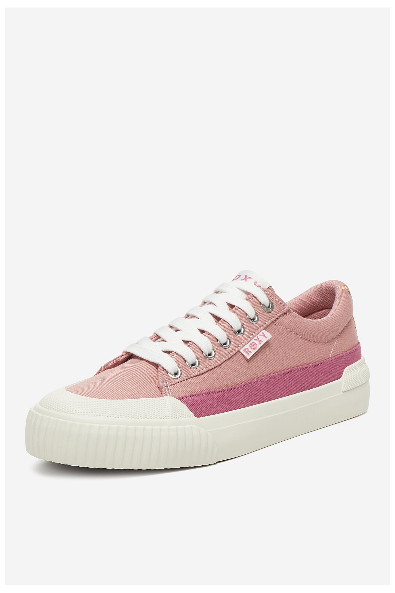 Plátěná obuv ROXY V12-901 SVĚTLE RŮŽOVÁ