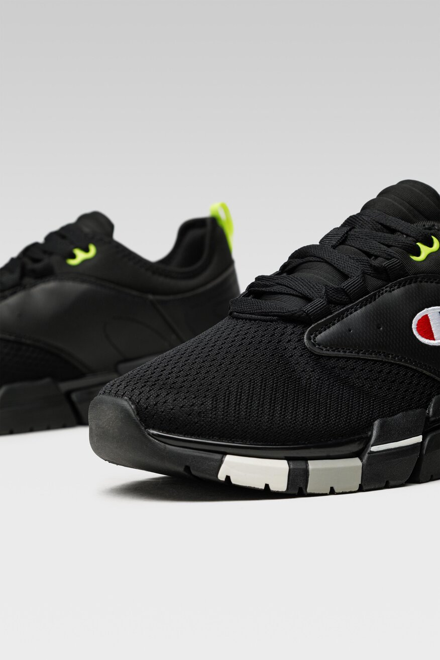 
                Champion - Obuwie sportowe czarne sznurowane - 5903698771670