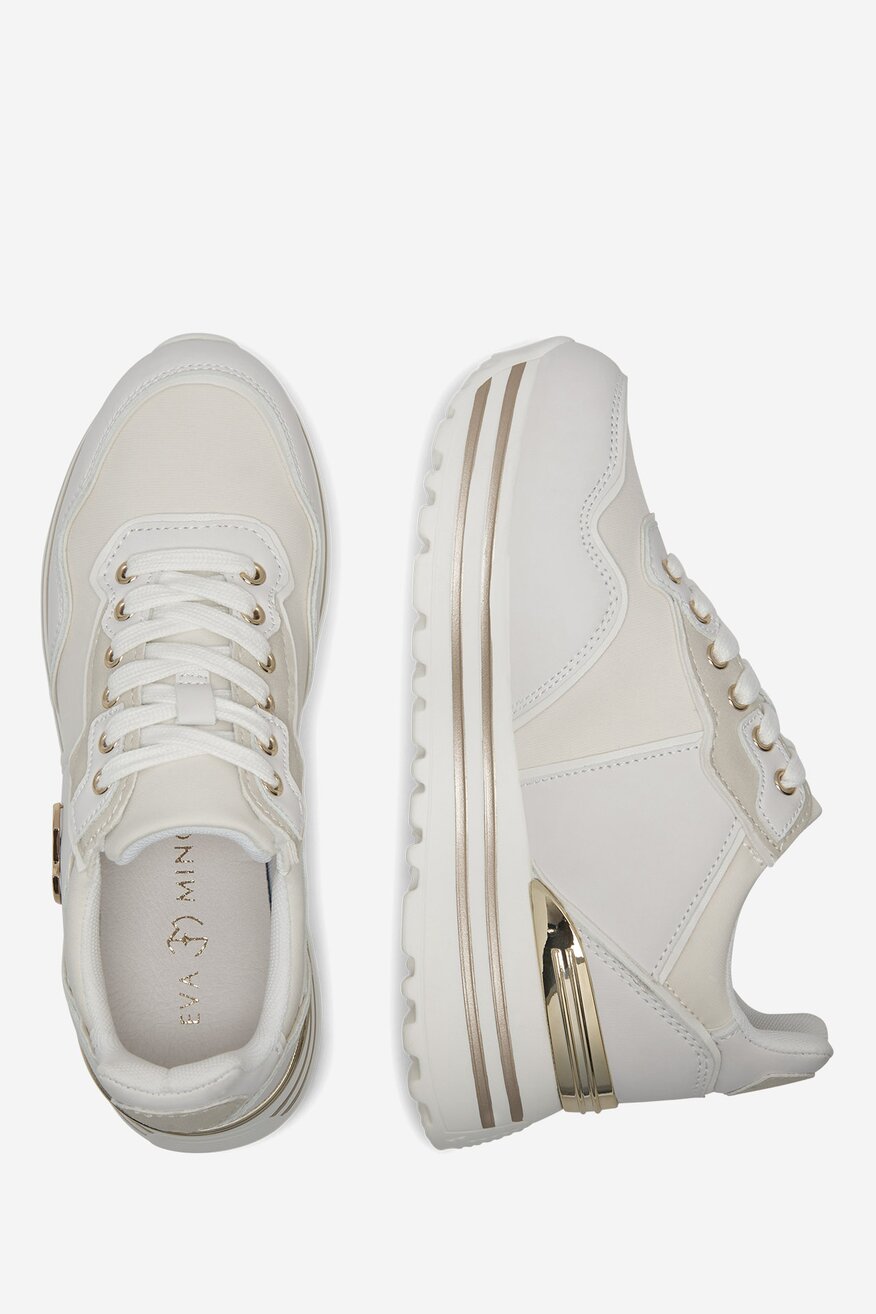 Sneakerși EVA MINGE ALB - 5905588475255