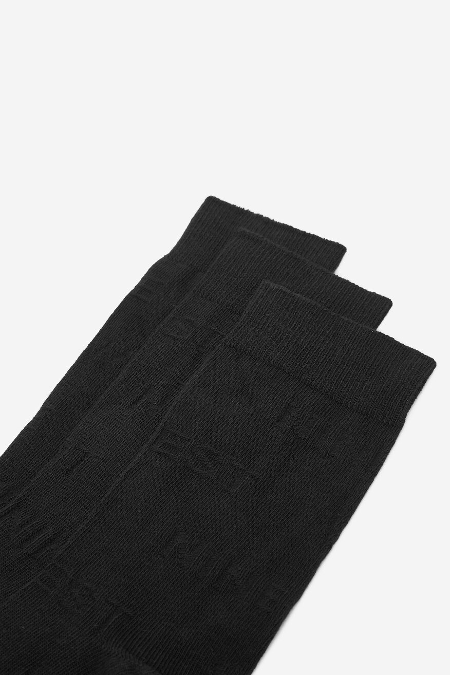 Skarpetki NINE WEST CEO_LA_NW_17283_W_AW25 (3-PACK) Czarny - 5906751425046