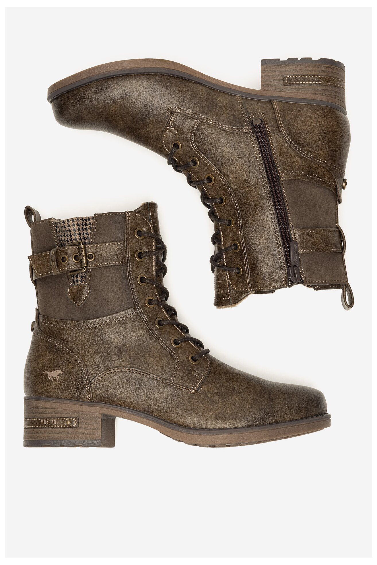 Duboke cipele Mustang 1229-521 BRAON