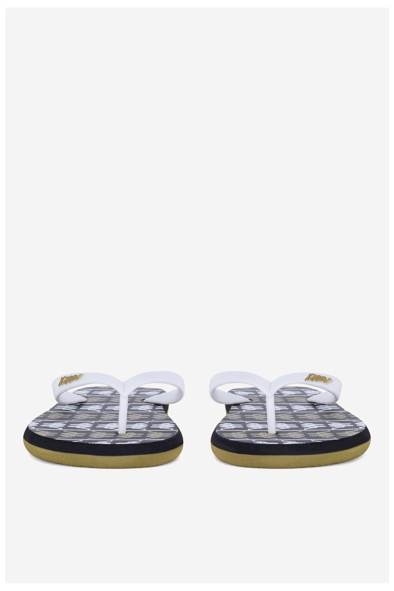 Джапанка за басейн Kappa 371D2UW White - Black - Green Military МИКС