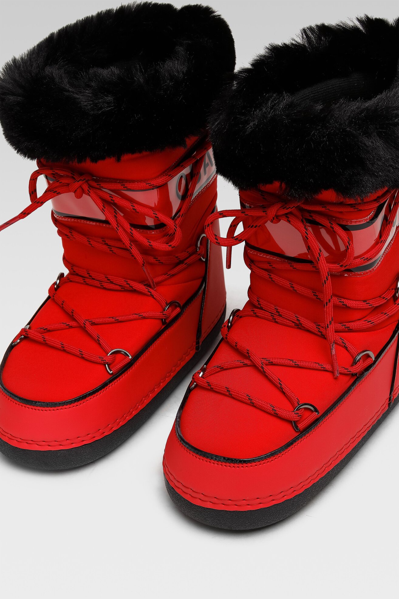 Botki Quazi NS9042-01 Czerwony