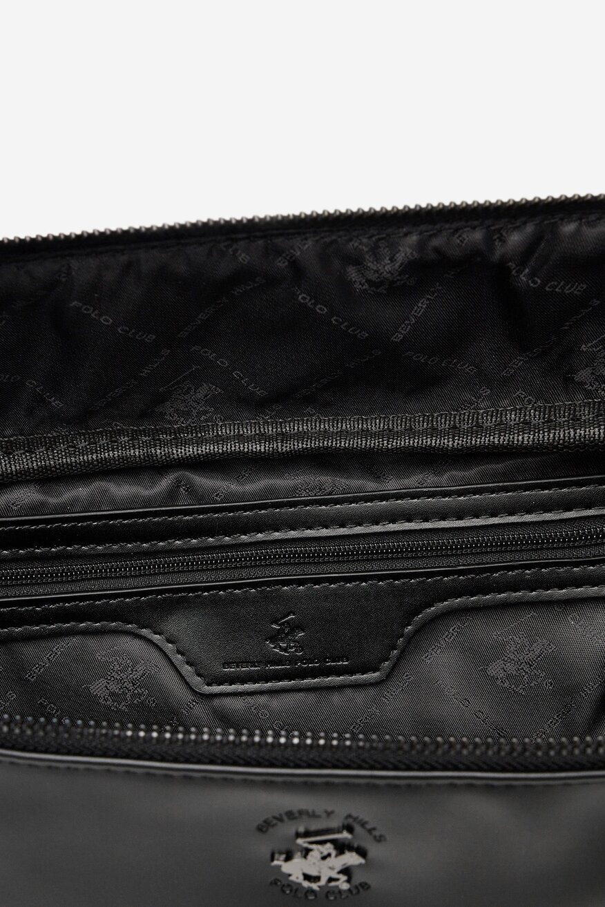 Мъжка чанта Beverly Hills Polo Club ЧЕРЕН - 5903698632537