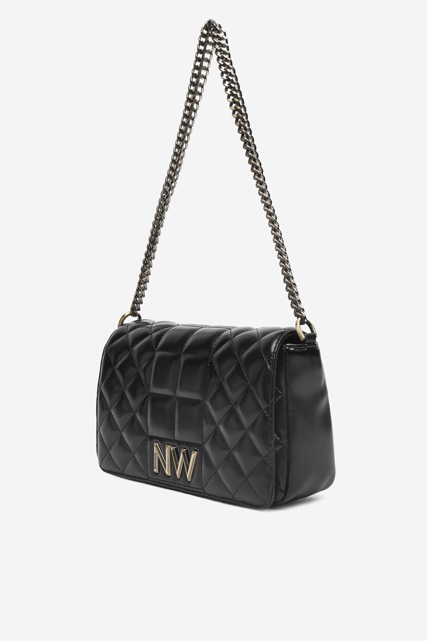 Дамска чанта NINE WEST ЧЕРЕН - 5906751396711