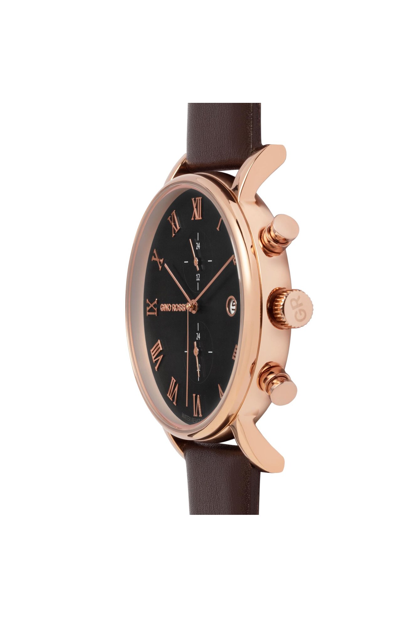 Zegarek Gino Rossi GR MEN WATCH 03019423 Brązowy ciemny