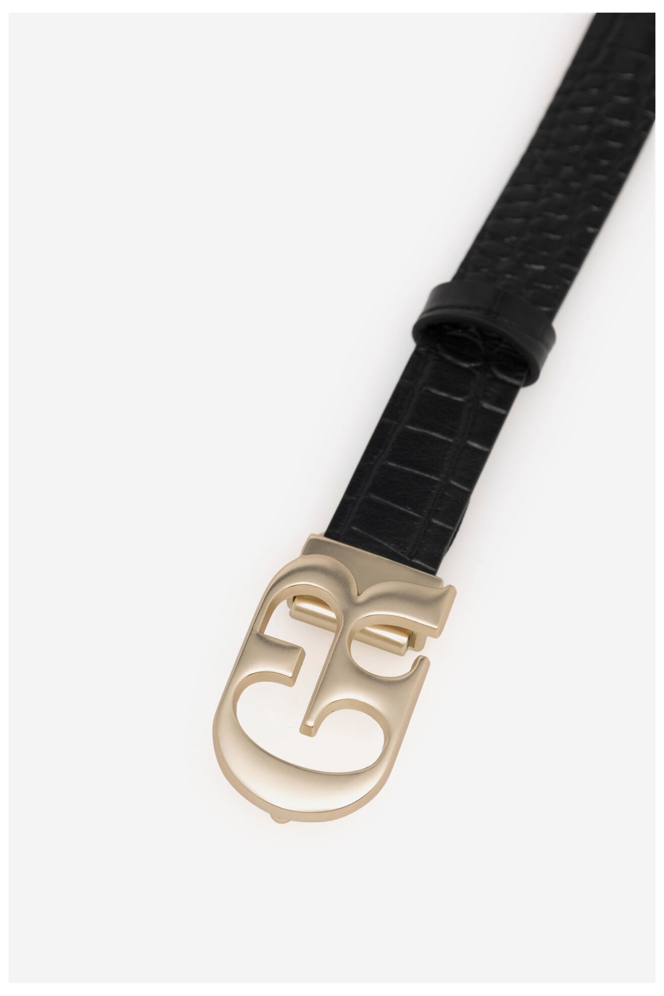 Pasek damski Gino Rossi BLYL23008 Czarny