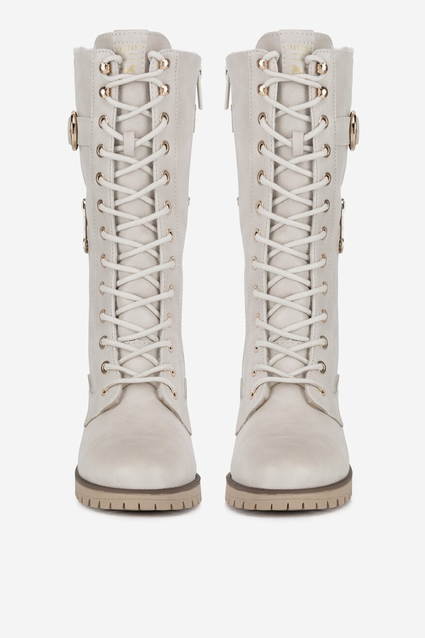 
                Боти Mustang БЯЛ - 5905588863960