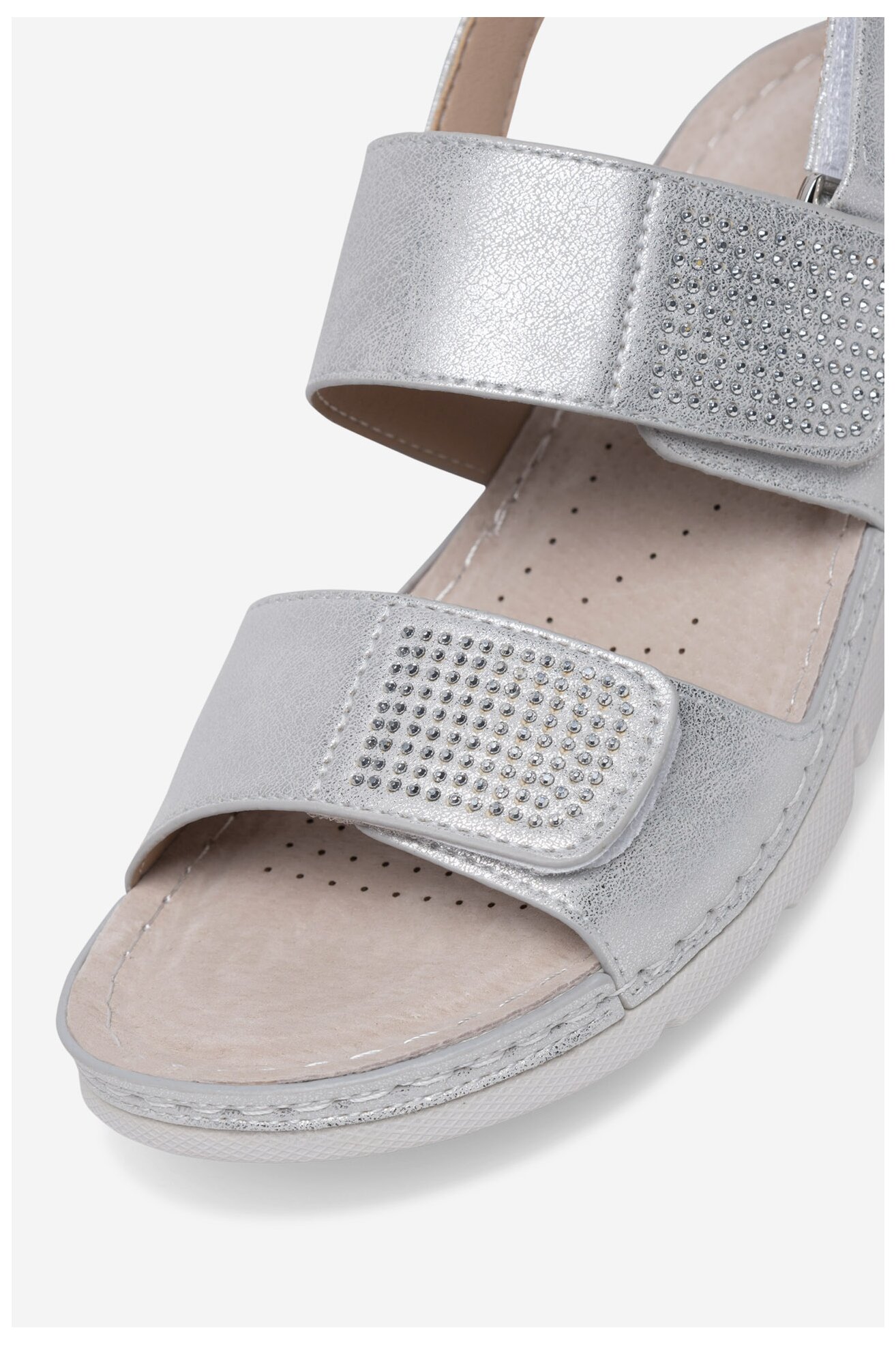 Сандали Clara Barson WS040801-01 СРЕБРИСТ