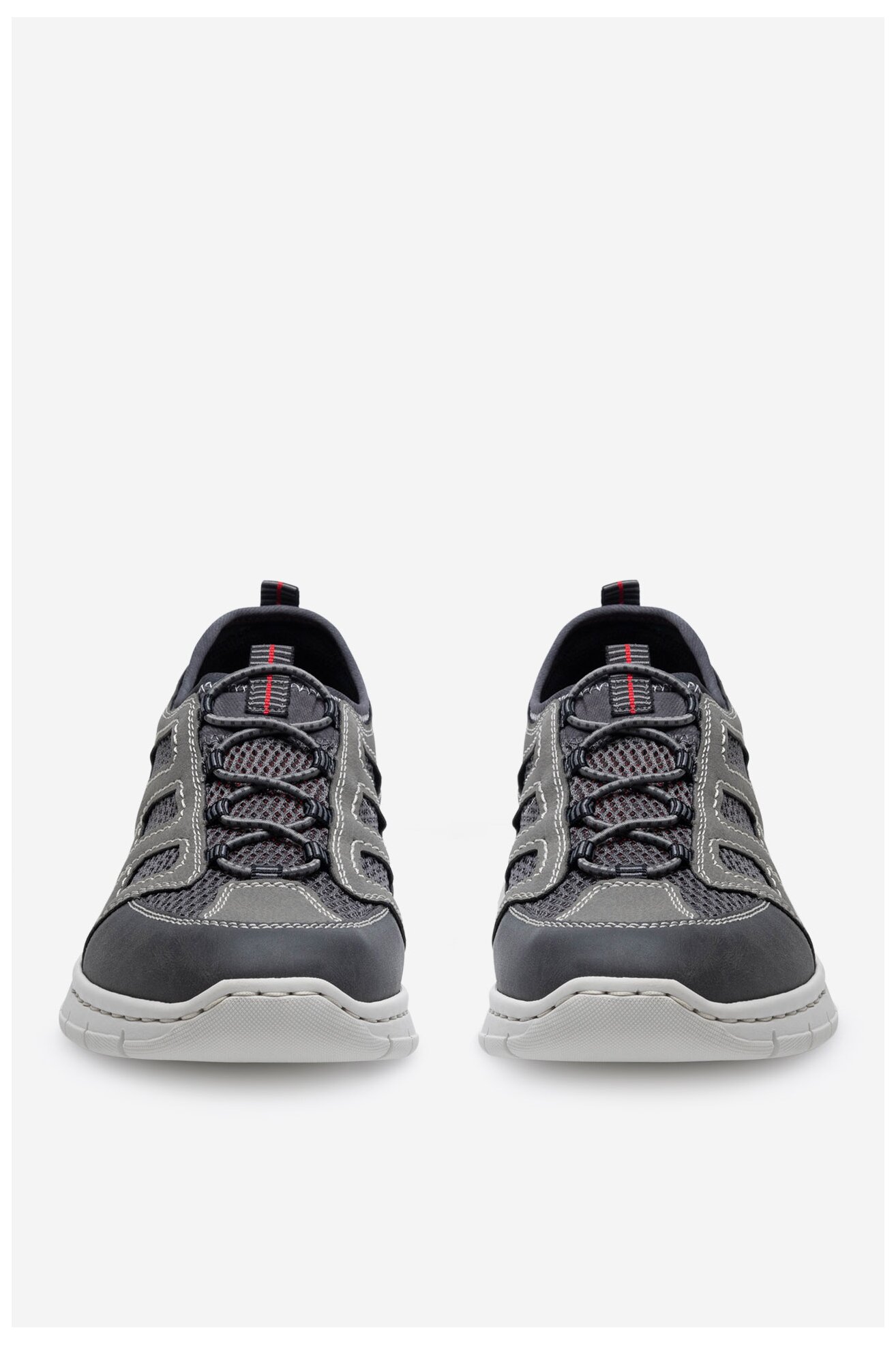 Półbuty Rieker B7762-45 Szary