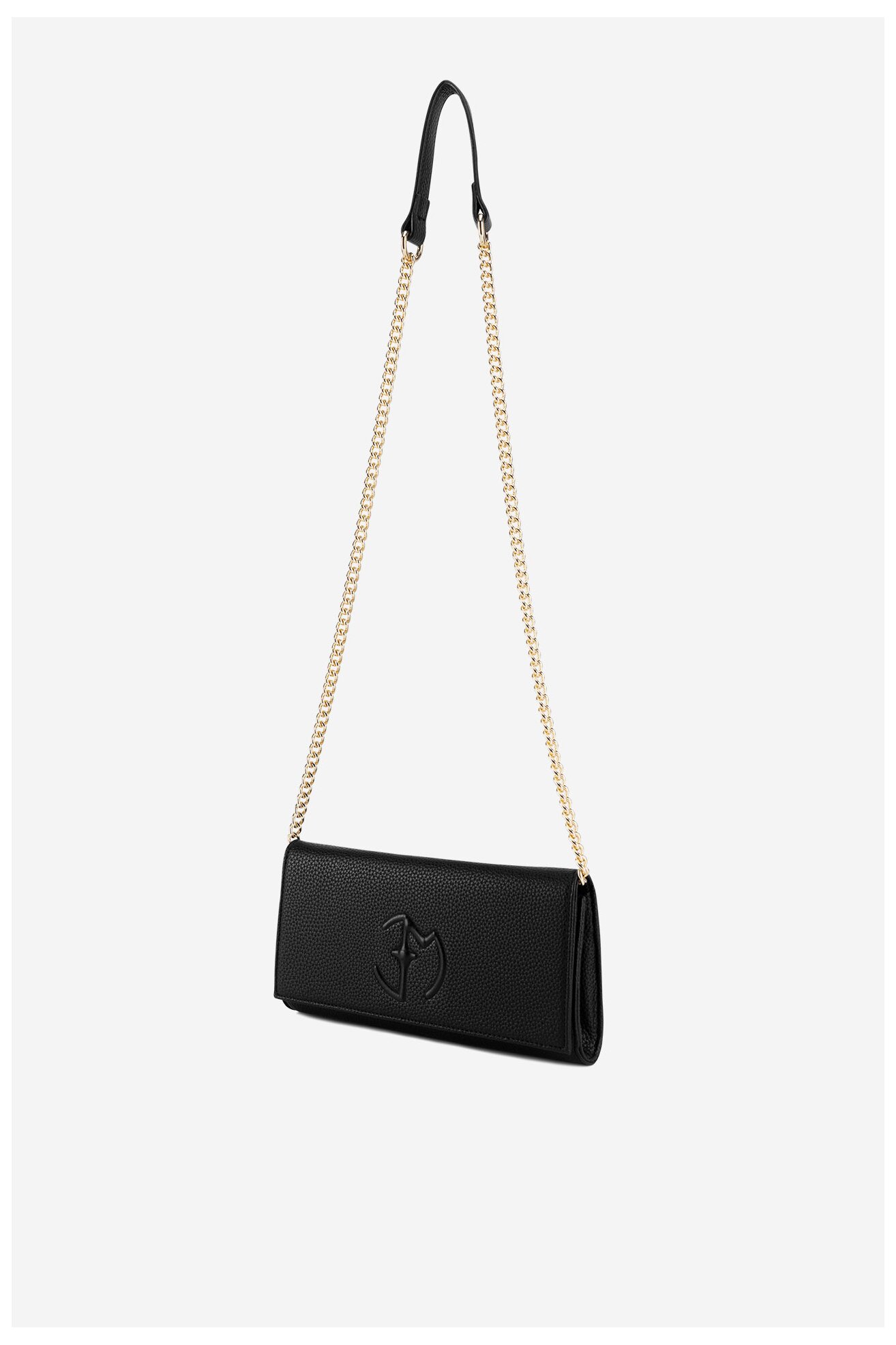 Geantă de mână EVA MINGE DAHLIA-CS10233 NEGRU