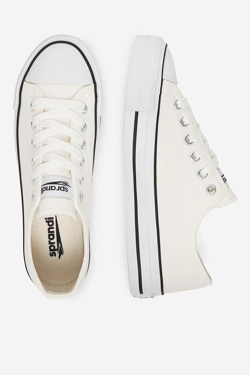 
                Vászoncipő Sprandi FEHÉR - 5906751595497