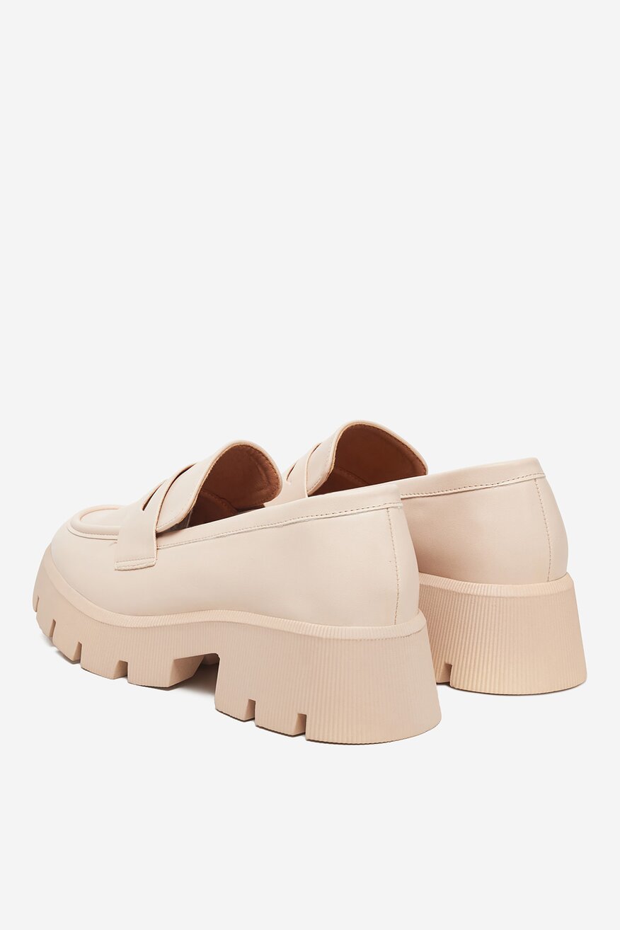 Mokasyn DeeZee S-D2 Beżowy - 5904410768534
