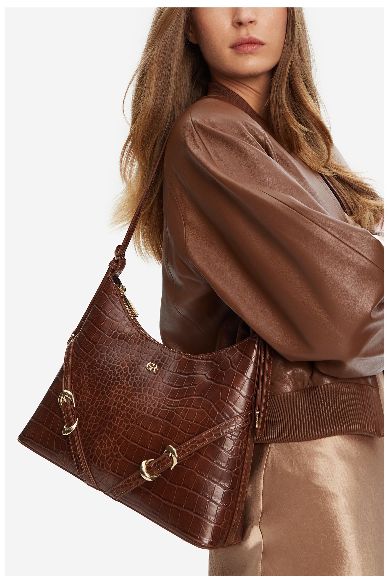 Kézitáska Gino Rossi CEO-ASALA-KQ30A BARNA