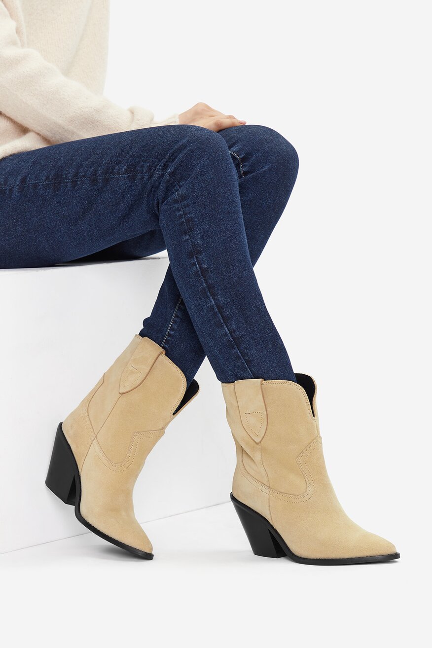 Badura - Kowbojki zamszowe - 5906751301678