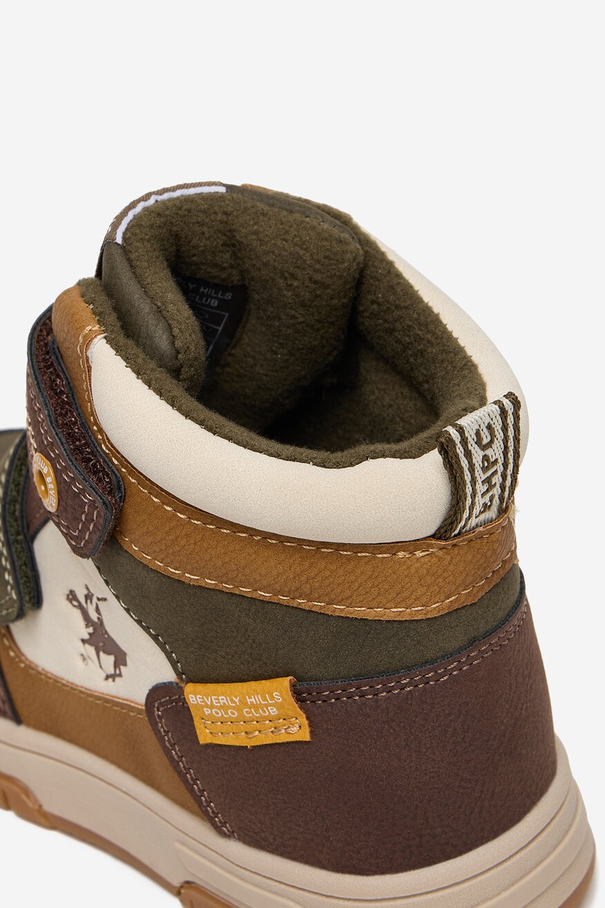 
                Tornacipő Beverly Hills Polo Club BARNA - 5906751304051