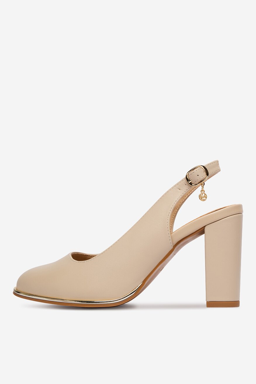 Елегантни обувки Lasocki БЕЖОВ - 5906751726051