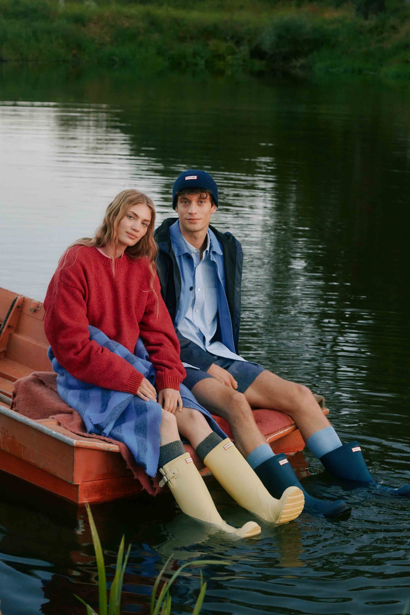 Cizme de cauciuc HUNTER HFW-006 GALBEN