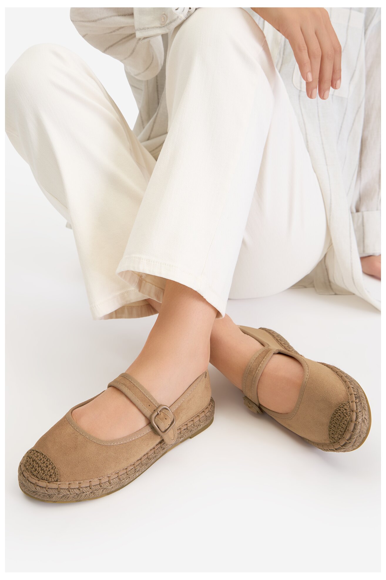 Еспадрилі ROXY CEO-WSS990-270 БЕЖЕВИЙ