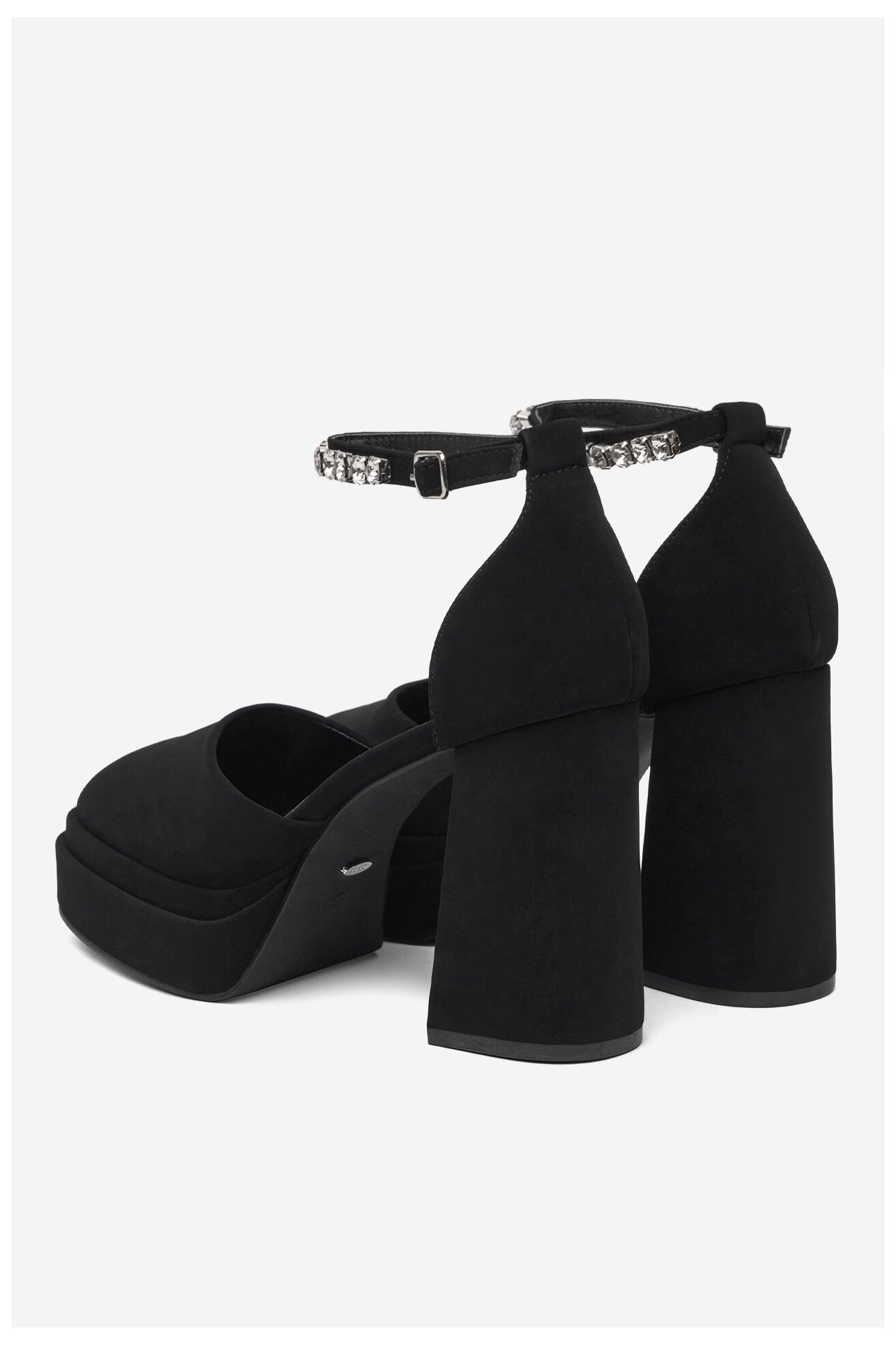 Pantofi cu toc DeeZee LW85478-6 NEGRU