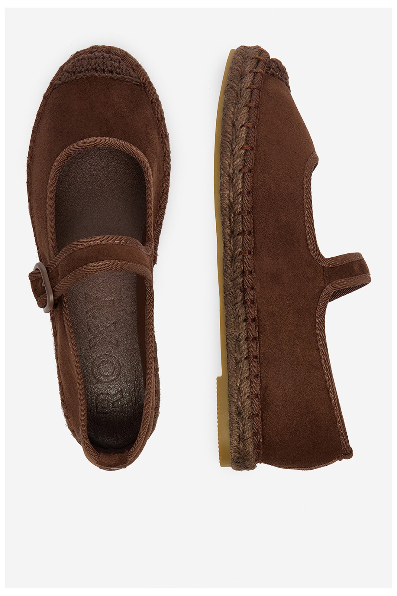 Espadryle ROXY CEO-WSS990-270 Brązowy