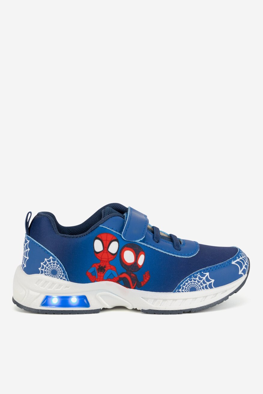 SPIDEY - Buty sportowe z migającymi diodami - 5903419774911