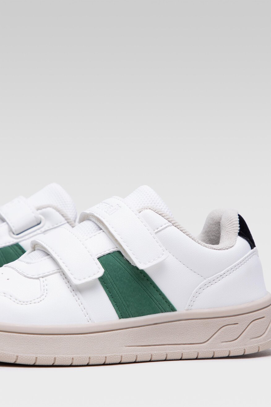 Sprandi - Obuwie sportowe pastelowe białe - 5903698830476