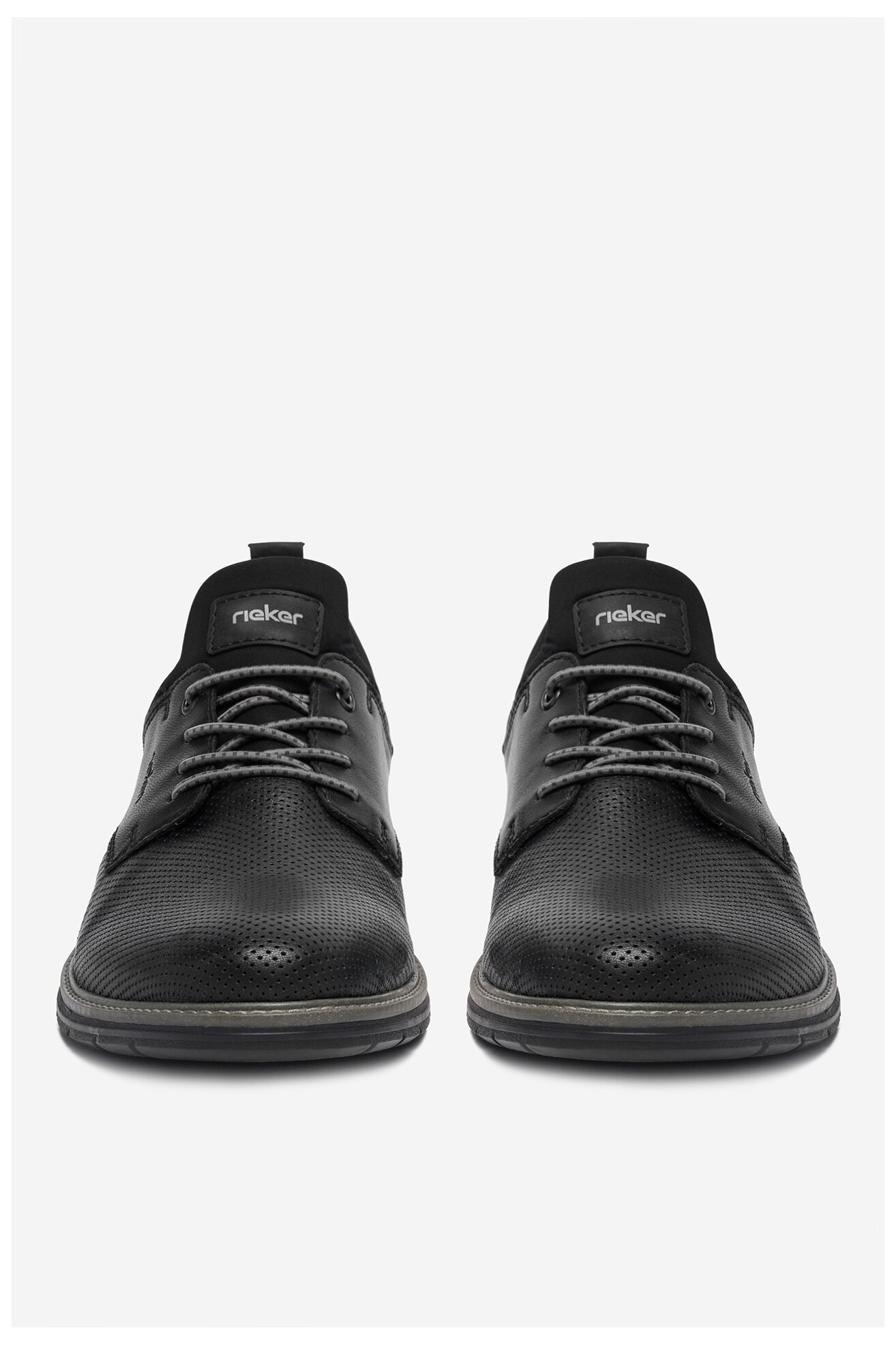 Półbuty Rieker CEO-14450-00 Czarny