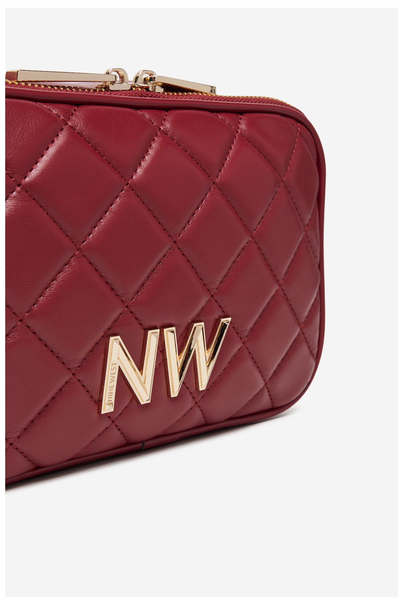 Kézitáska NINE WEST CEO-GREENWICH-GLAM-LX7669 BORDÓ