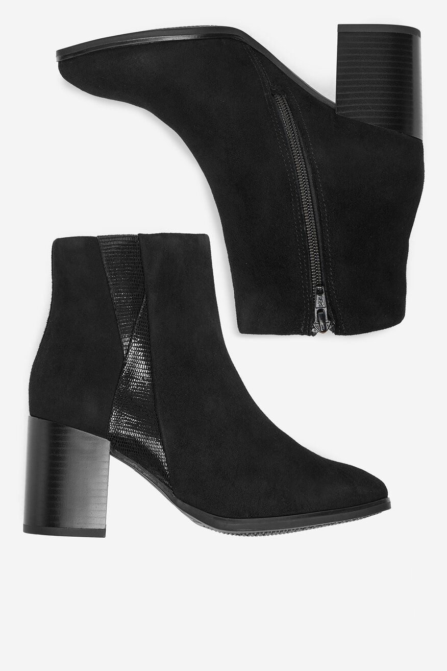 Lasocki - Botki zamszowe ocieplane - 5906751393116