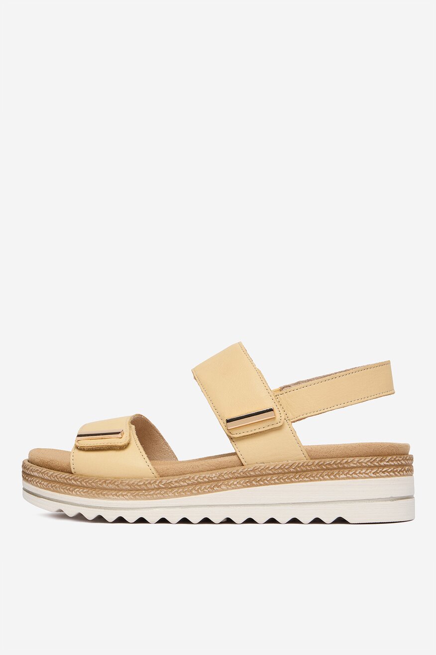 Remonte - Sandały skórzane - 5906751736265