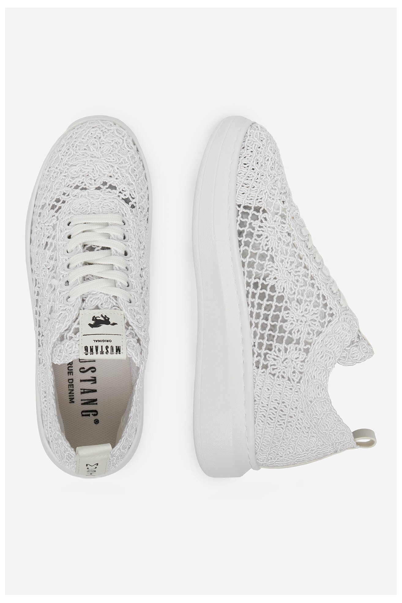 Sneakerși Mustang 1468-301 ALB