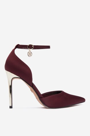 Туфлі-Човники NINE WEST CEO-CWBFS255 СВІТЛО-БОРДОВИЙ