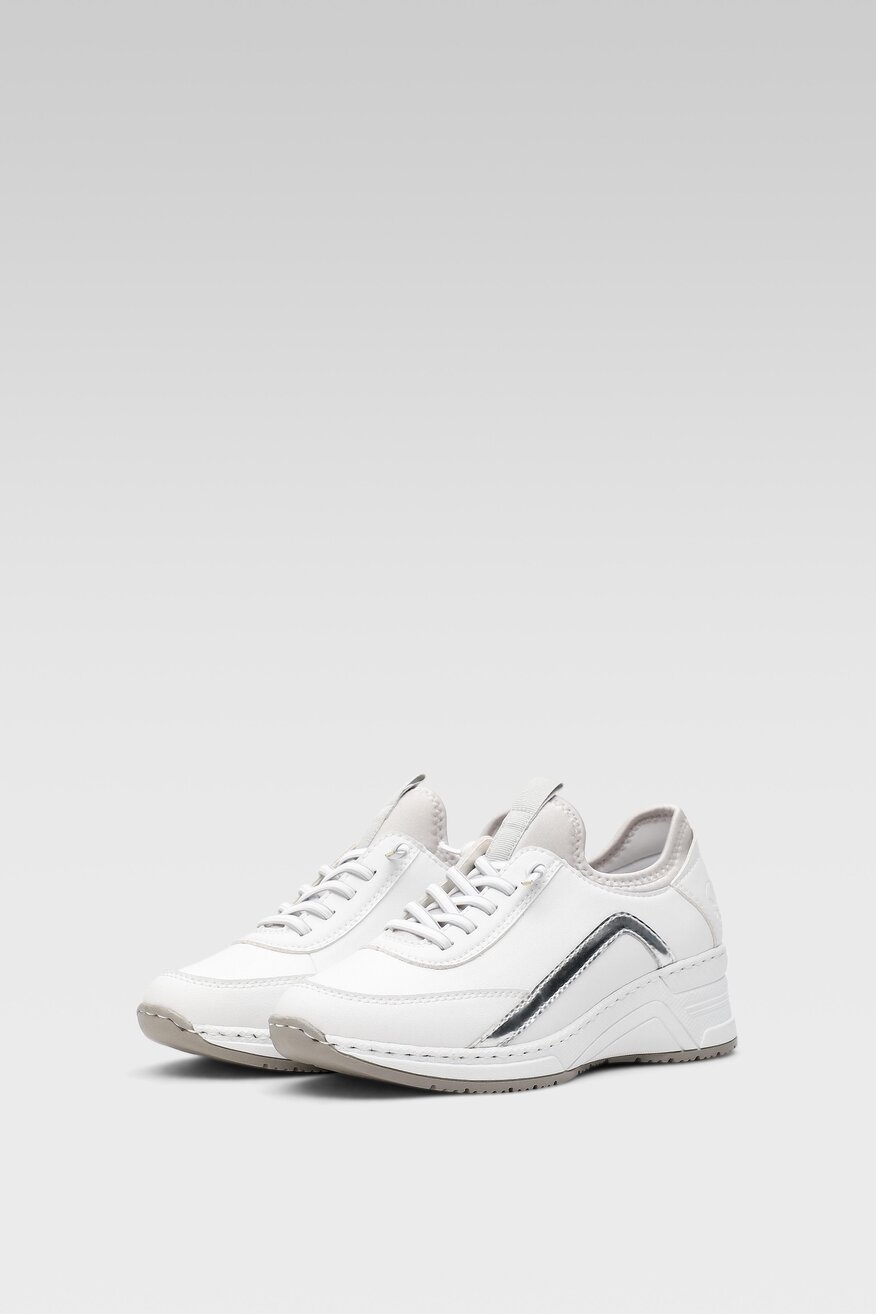 Rieker - Sneakersy na koturnie - 5904862476728