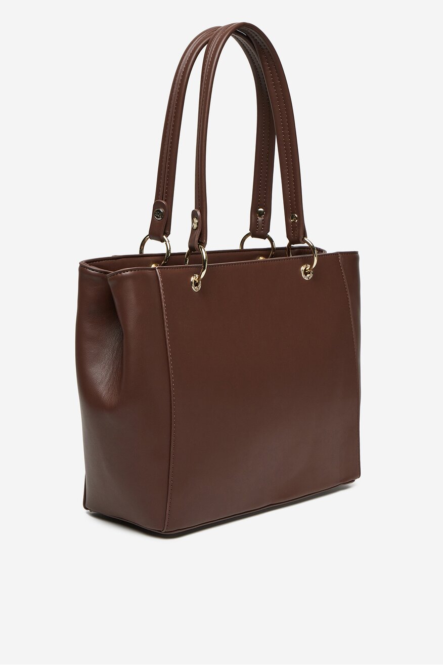 Kabelka NINE WEST HNĚDÁ - 5906751296301