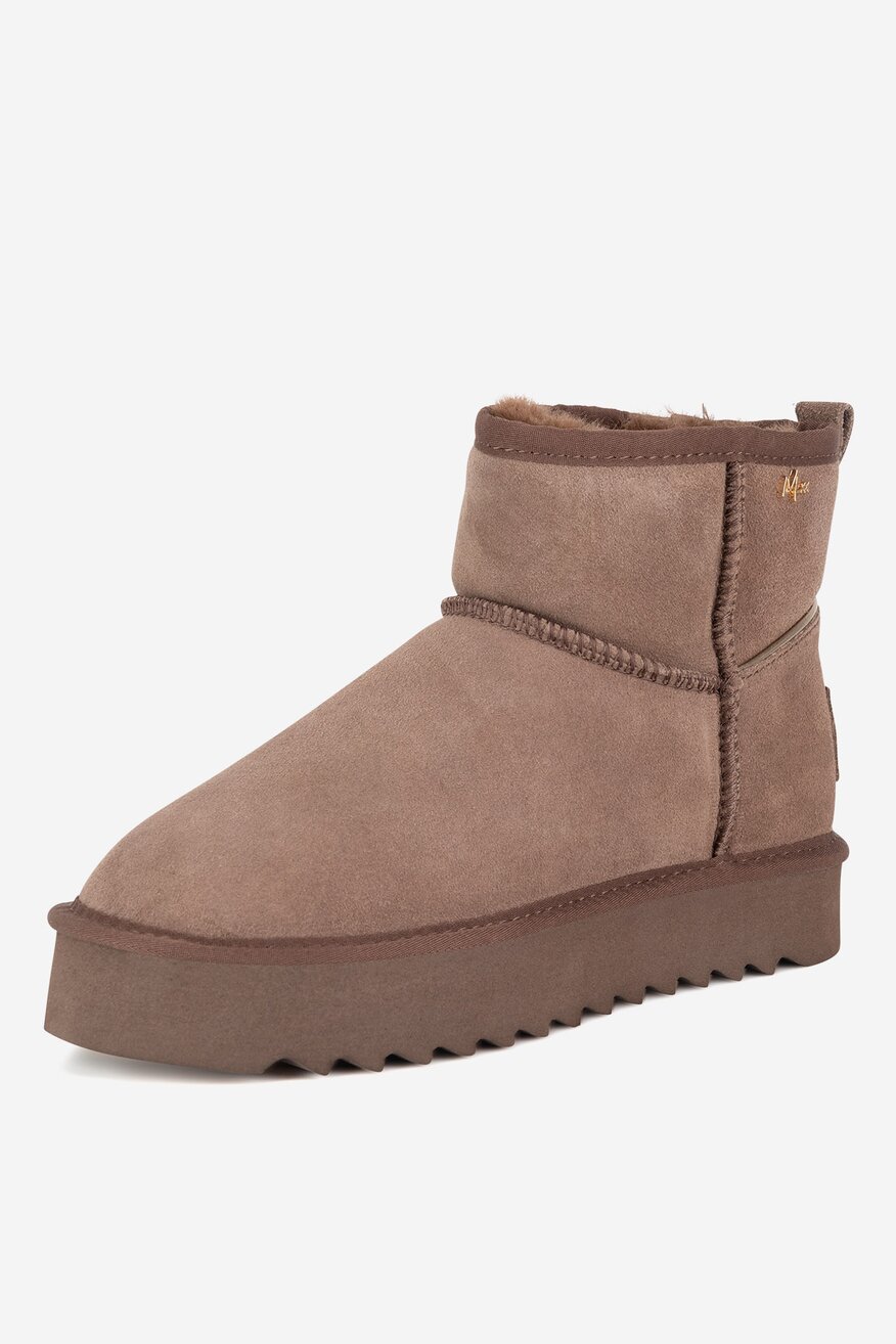 Kotníková obuv Mexx HNĚDÁ - 5905588940418