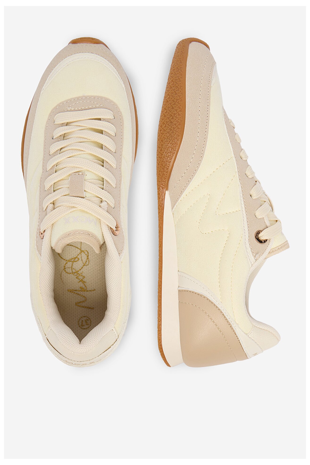 Sneakers Mexx EO-MI001011261W Żółty jasny