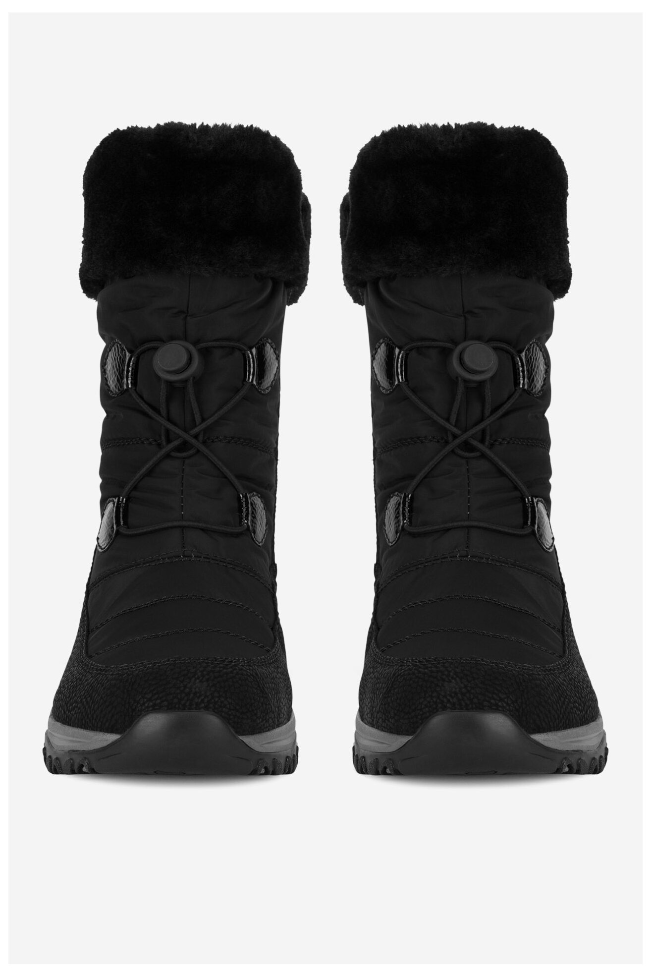 Botki Rieker M9683-00 Czarny