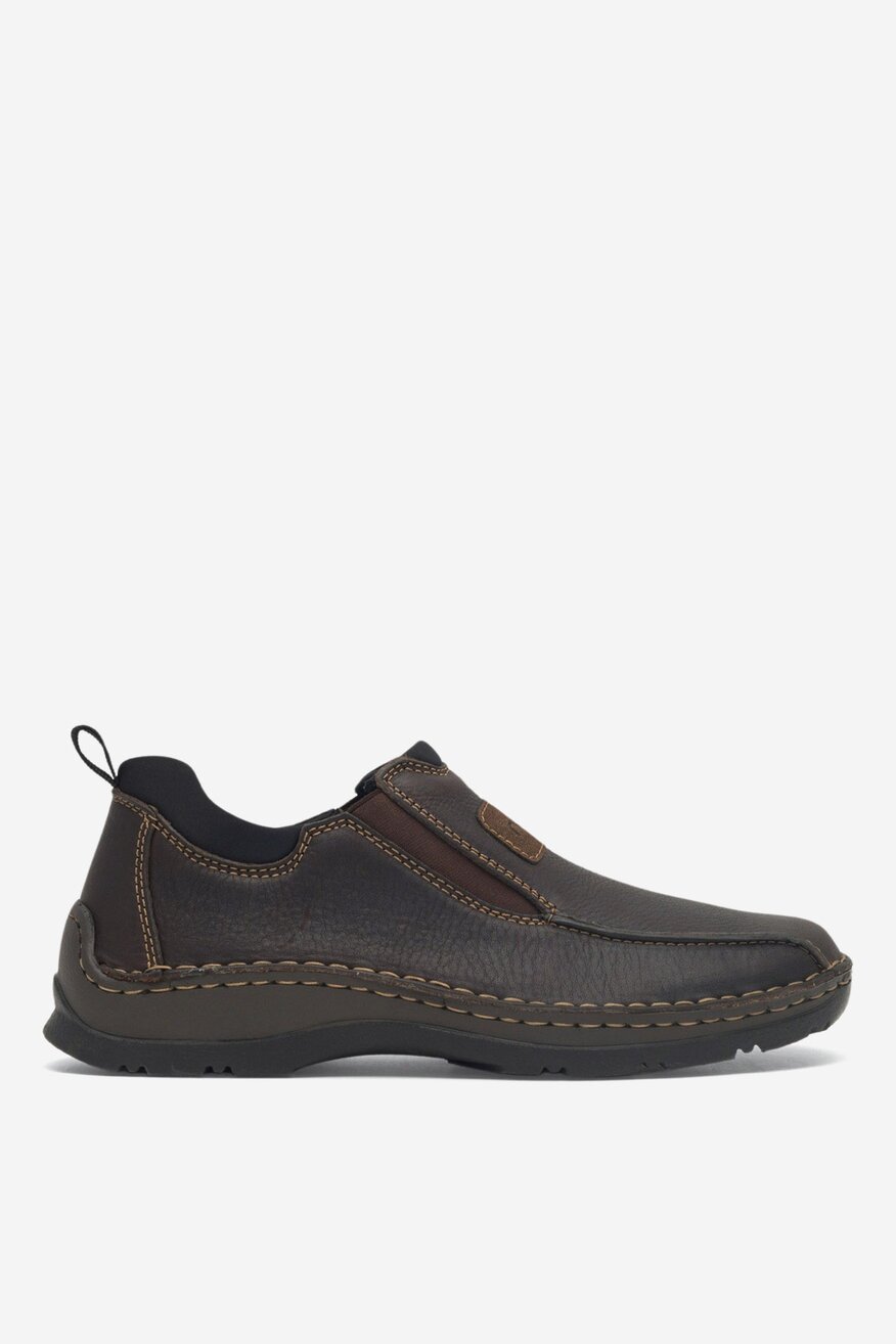 Polobotka Rieker HNĚDÁ - 5905588683667