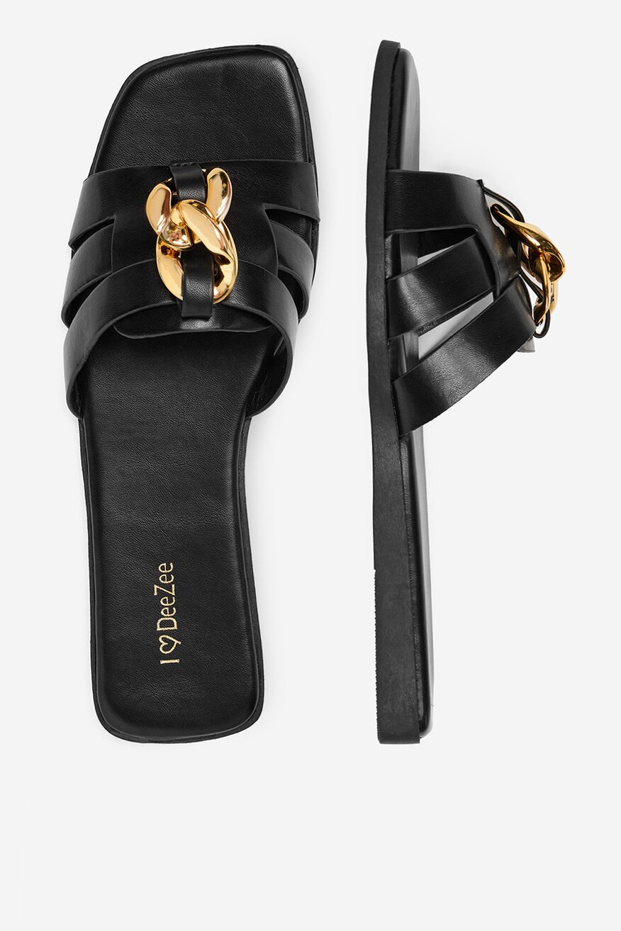 Șlapi DeeZee NEGRU - 5904410809312