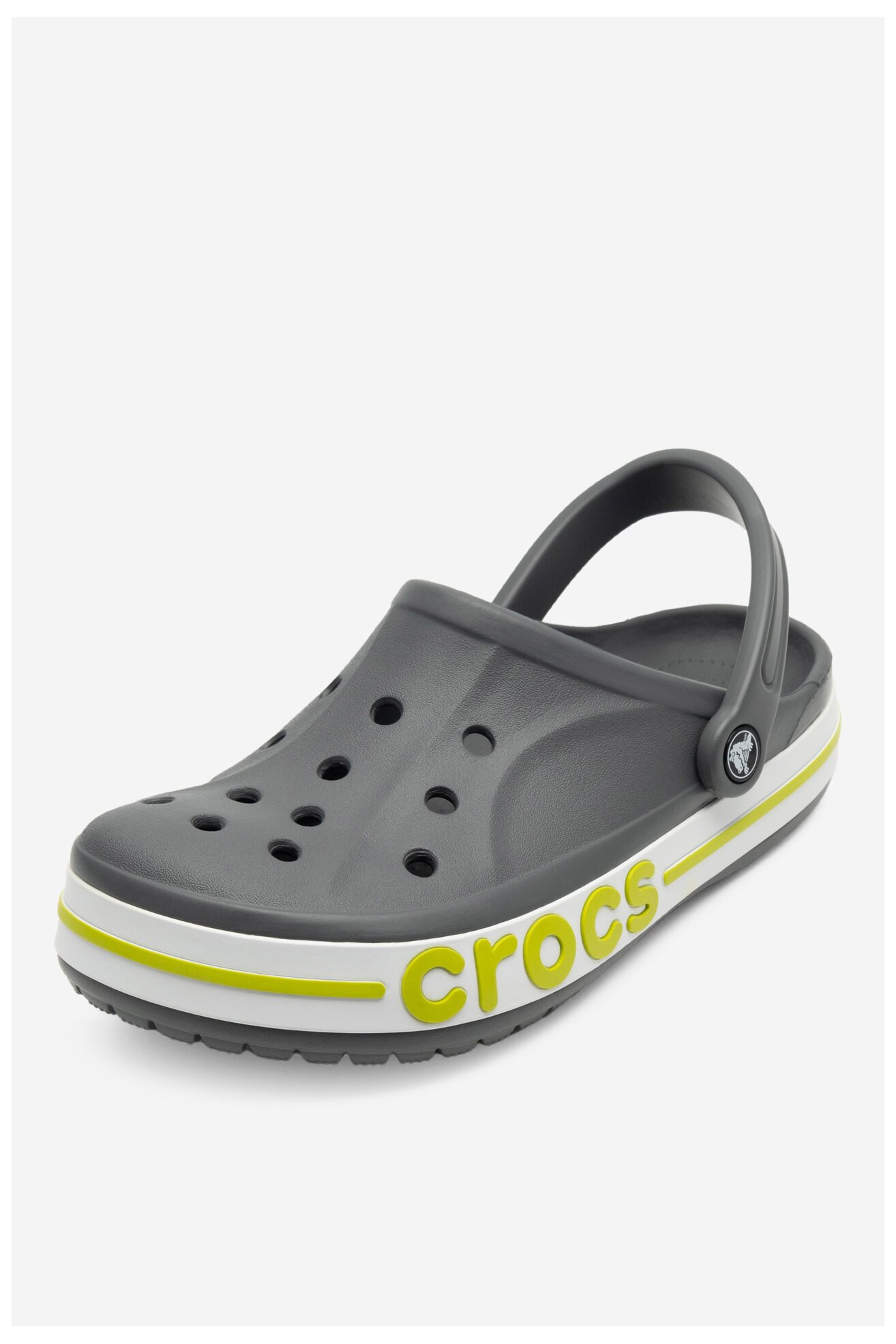Klapki basenowe Crocs BAYABAND CLOG 205089-0GX Szary