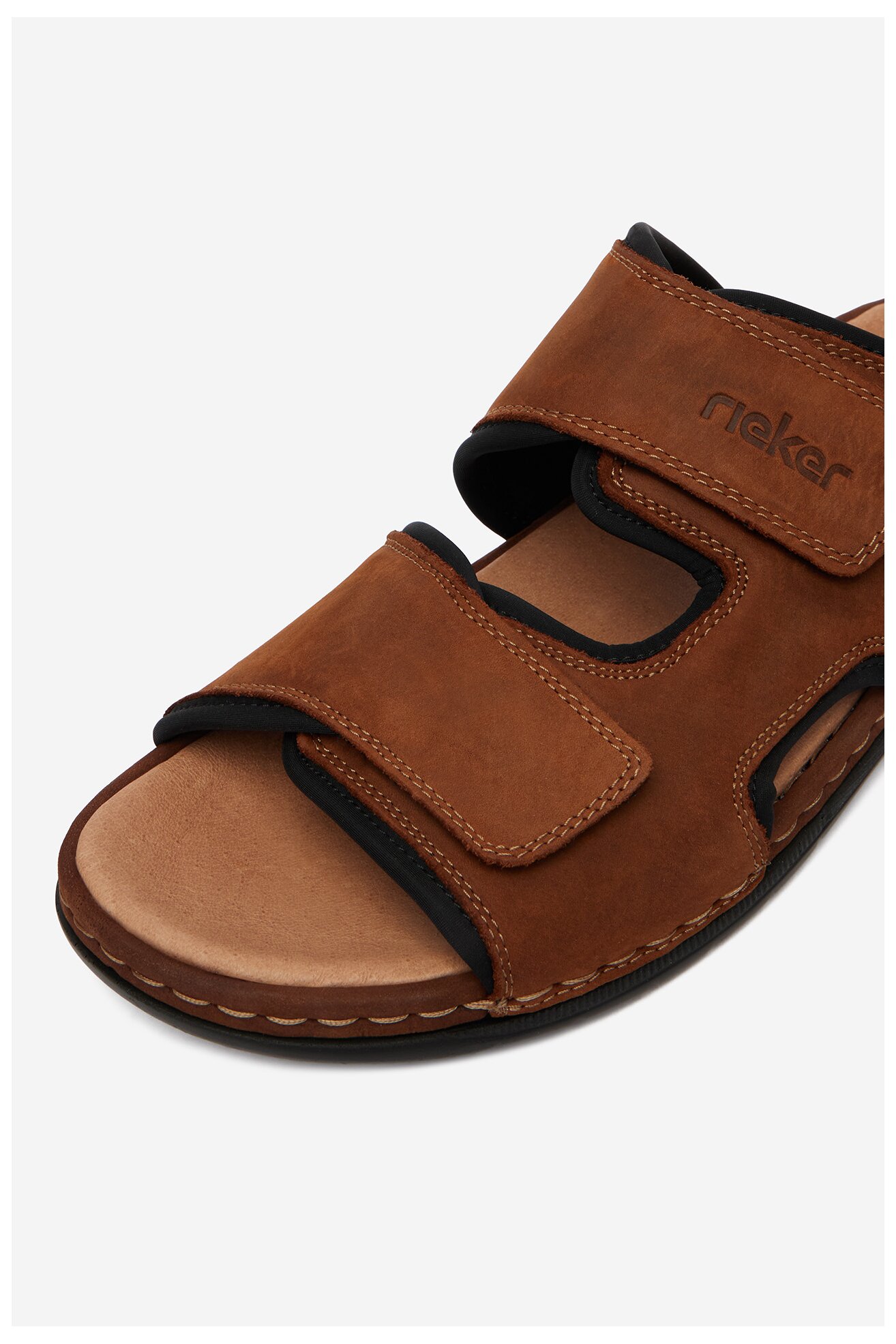 Джапанки Rieker CEO-25559-25 ТЪМНОКАФЯВ