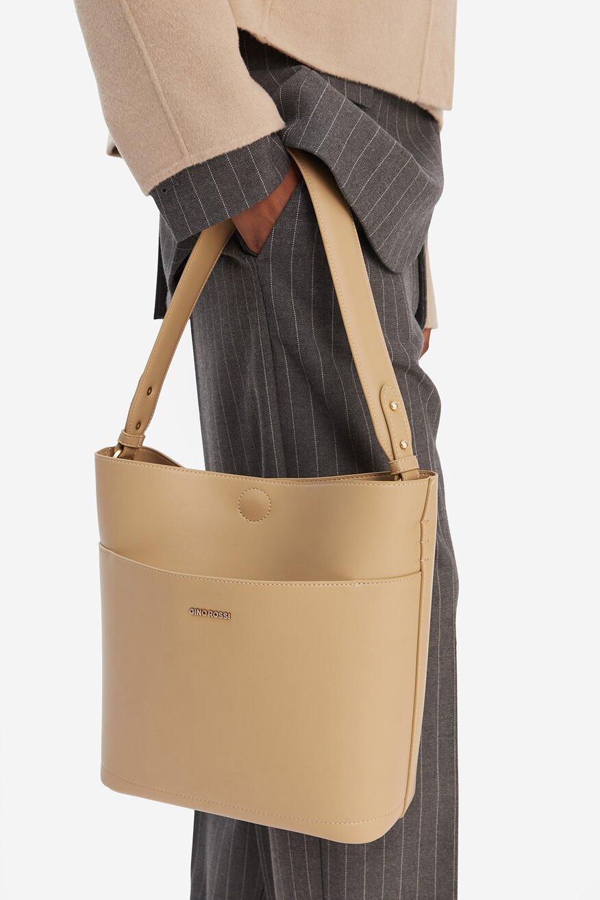 
                Сумка З Ремінцем Gino Rossi БЕЖЕВИЙ - 5906751624784