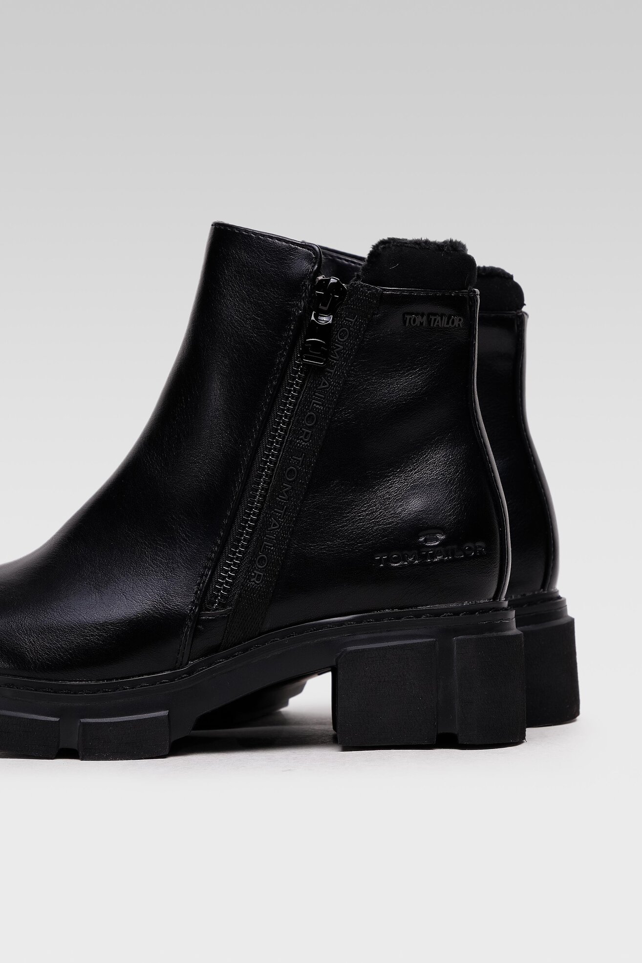 Botki Tom Tailor 219590690 Czarny