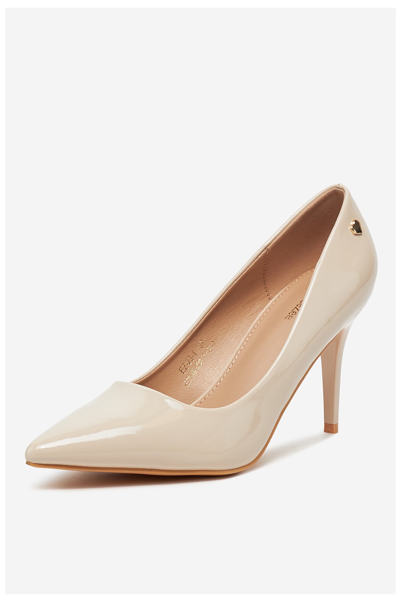 Pantofi cu toc DeeZee EZ-23-1 BEJ