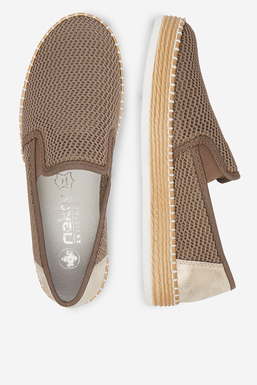 Rieker - Espadryle - 5906751837566