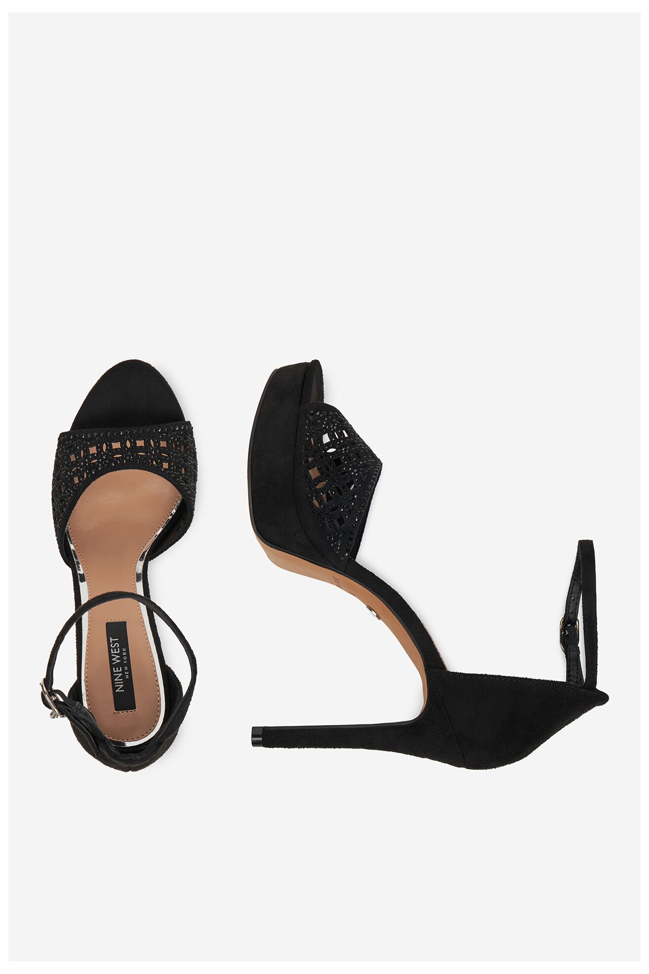 Sandale NINE WEST TS6218-01 NEGRU