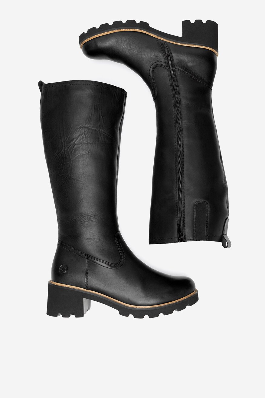 
                Remonte - Kozaki skórzane ocieplane - 2230068903045